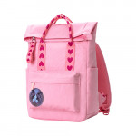 Xiaoyang curling fun casual backpack Pink